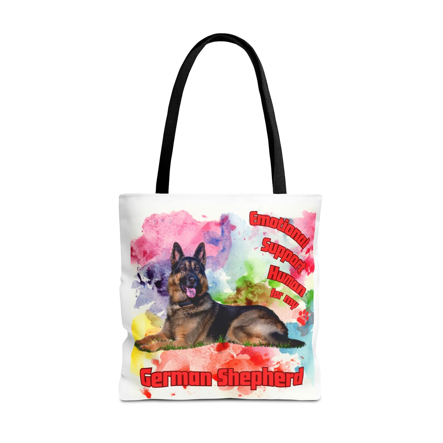 Emotional Support Human for my German Shepherd Totebag