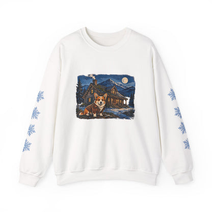 Corgi Smoky Mountain Christmas Sweatshirt