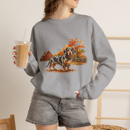 Dapple Dachshund Sweater Weather Sweatshirt