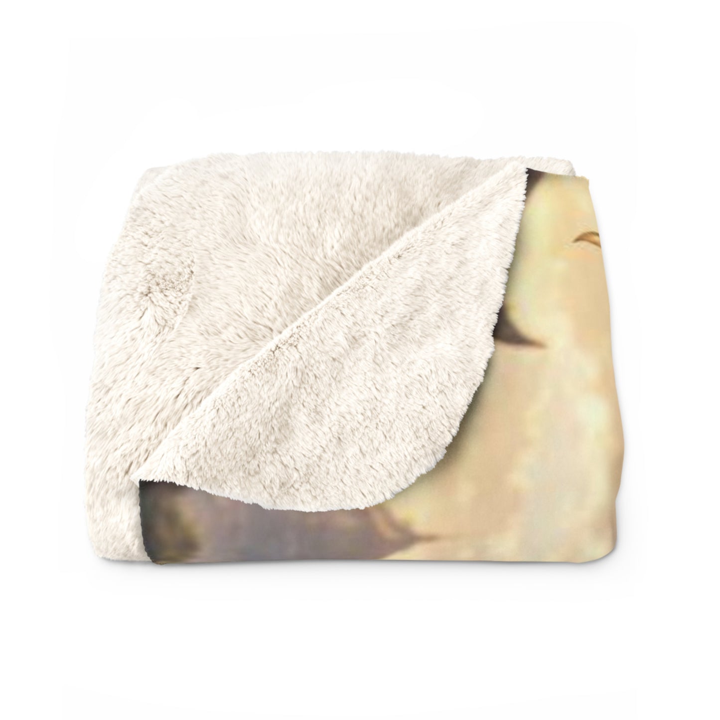 Aquarius Poodle Warrior Sherpa Blanket