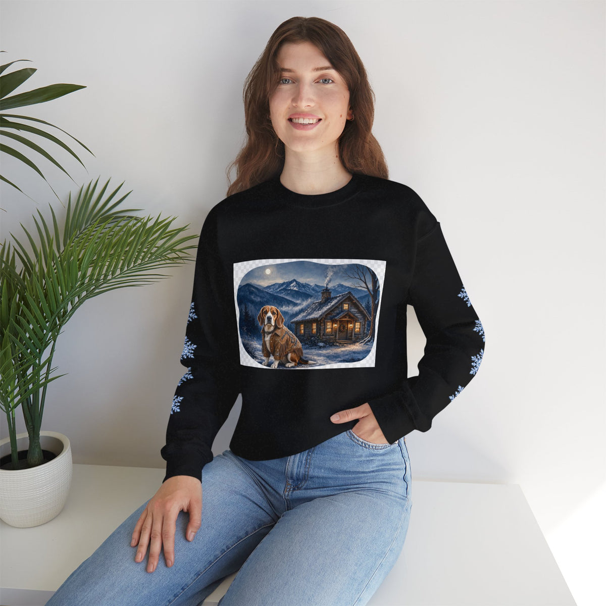 Beagle Smoky Mountain Christmas Sweatshirt