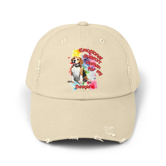 Emotional Support Human for my Beagle Hat