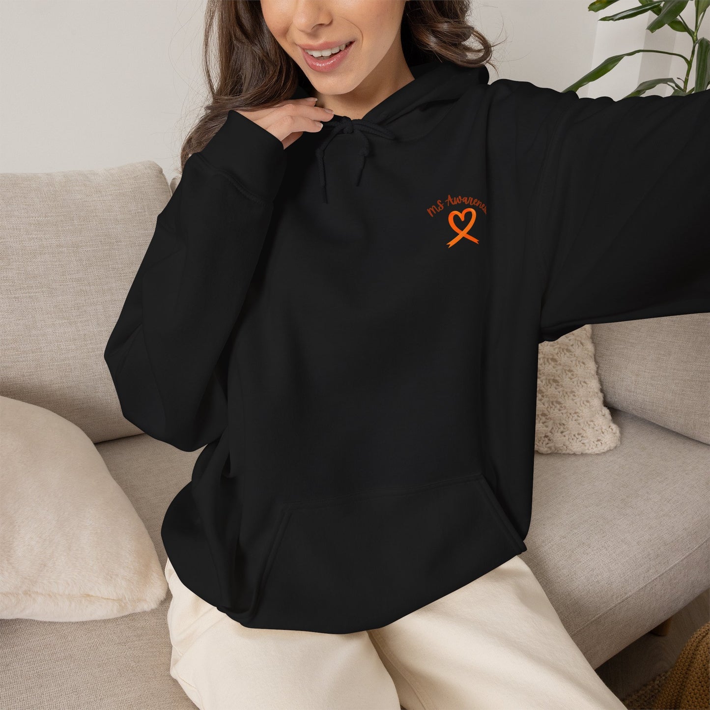 Great Dane "Lean on Me" MS Awareness Hoodie