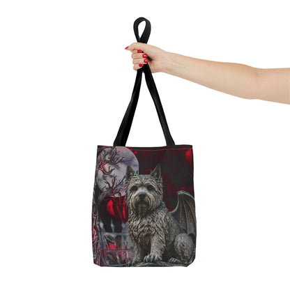 West Highland Terrier Angelic Gargoyle Protector Tote Bag