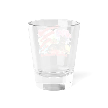Emotional Support Human for my German Shepherd Shot Glass,