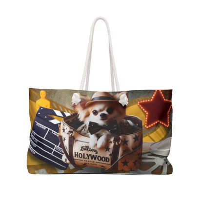 Hollywood Chihuahua Weekender Bag great for the chihuahua lover