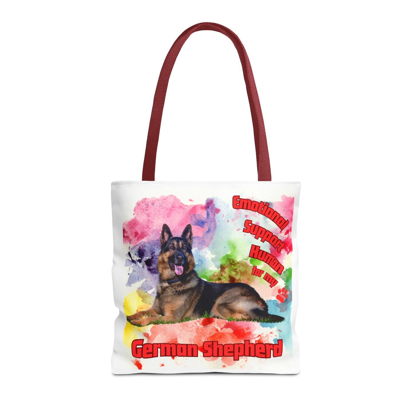 Emotional Support Human for my German Shepherd Totebag