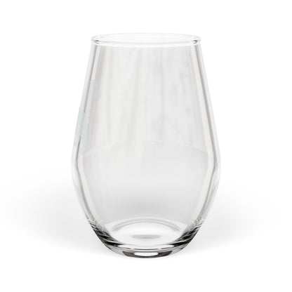 Wire Hair Dachshund Sketch and Serve Engraved Stemless Wineglass