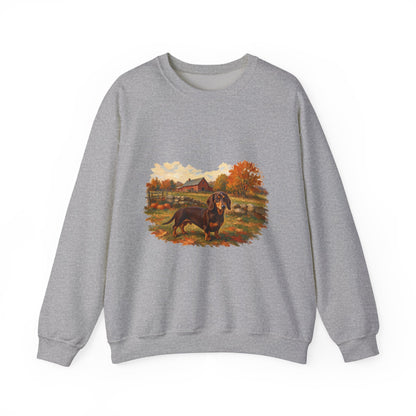Smooth Hair Dachshund Sweater Weather Sweatshirt