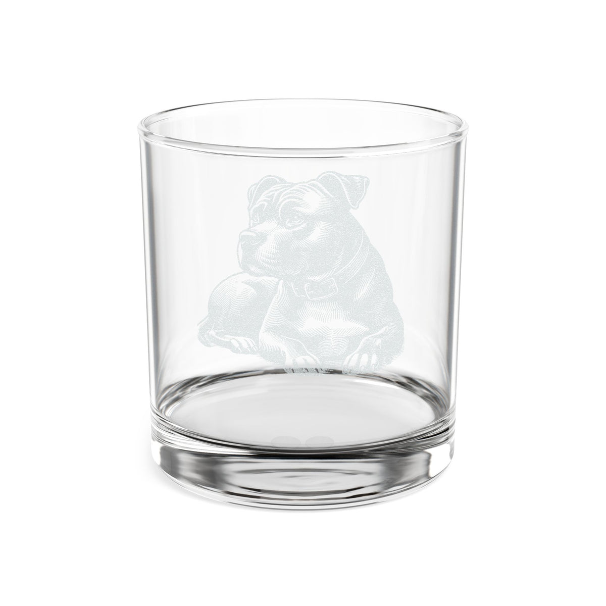 Pitbull  Engraved Whiskey Glass