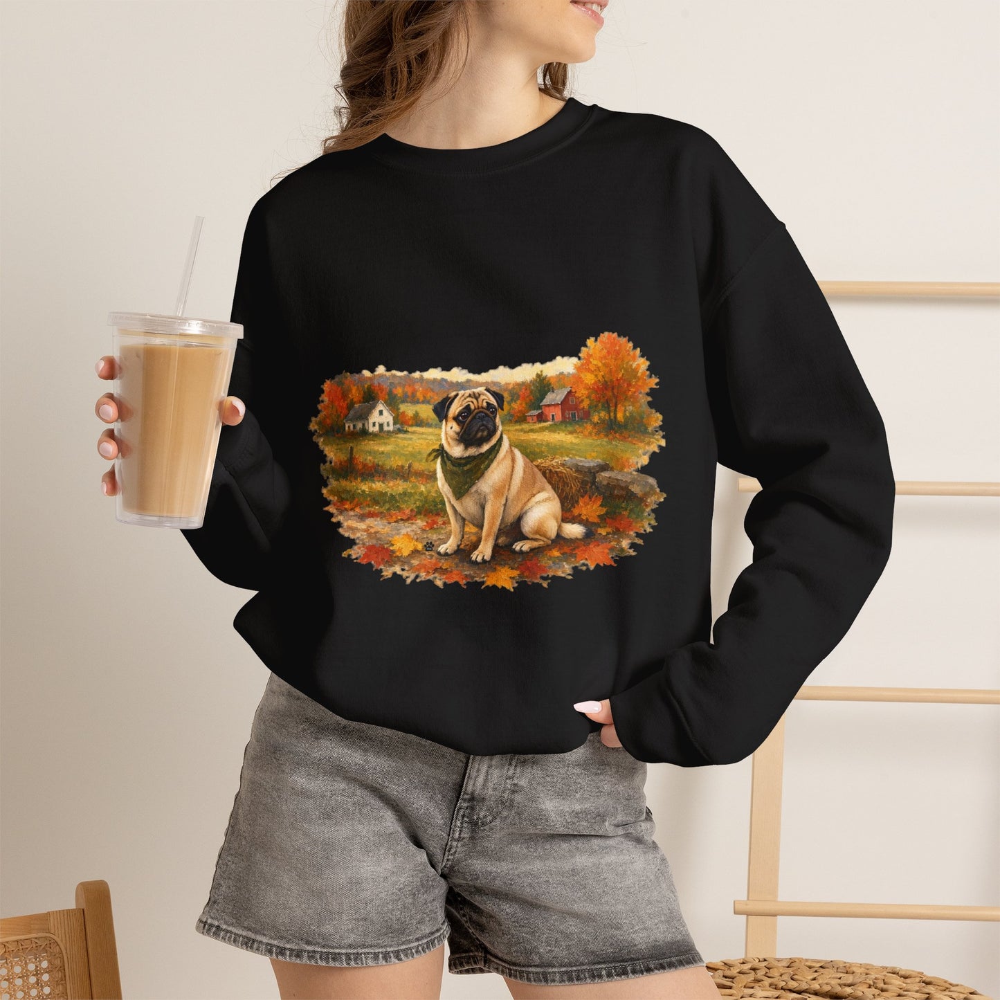 Pug Sweater Weather Sweatshirt