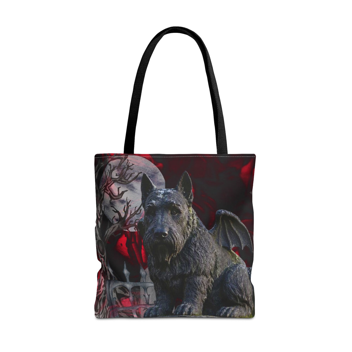 Scottish Terrier Angelic Gargoyle Protector Tote Bag