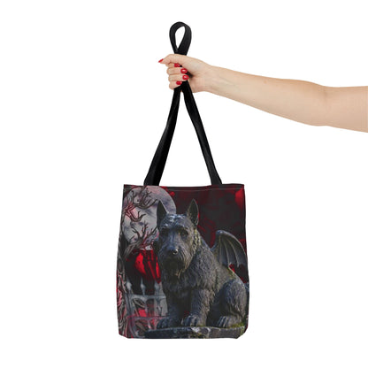 Scottish Terrier Angelic Gargoyle Protector Tote Bag