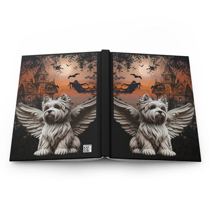 Westie Gargoyle Hardcover Journal Matte