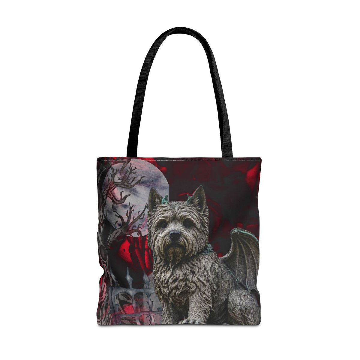 West Highland Terrier Angelic Gargoyle Protector Tote Bag