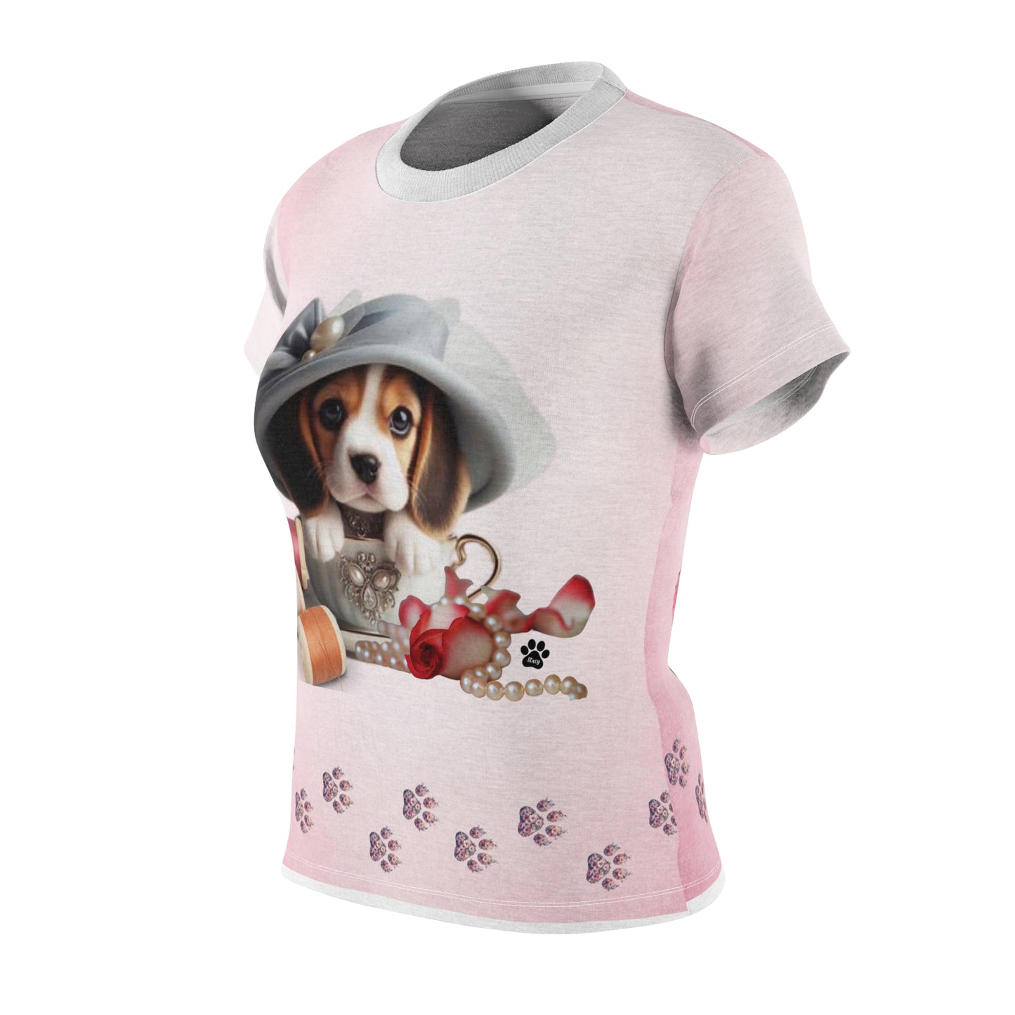 Too Cute Beagle Teacup puppy T-shirt