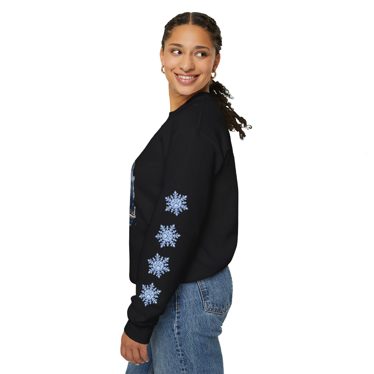 Afghan Hound Smoky Mountain Christmas Sweatshirt