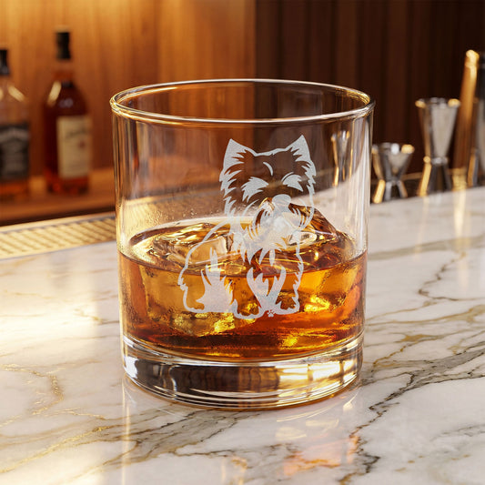 West Highland Terrier Engraved Whiskey Glass