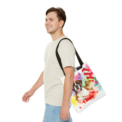 Emotional Support Human for my Boxer tote bag