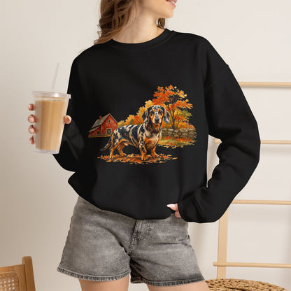 Dapple Dachshund Sweater Weather Sweatshirt
