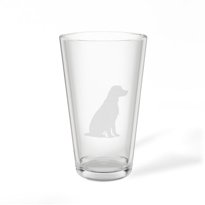 Irish Setter Engraved Pint Glass