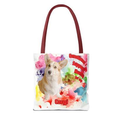 Emotional Support Human for my Corgi Tote bag