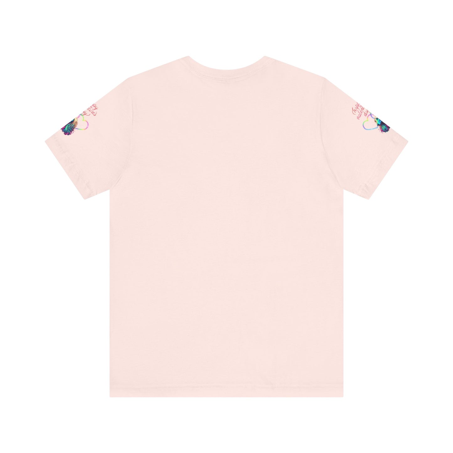 Afghan Hound Neon Hearts Valentine Tee