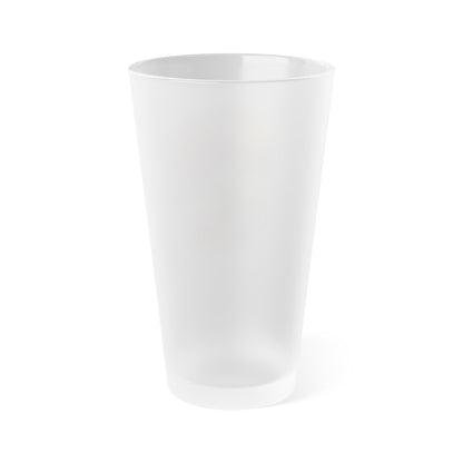 Emotional Support Human for my Beagle Frosted Pint Glass