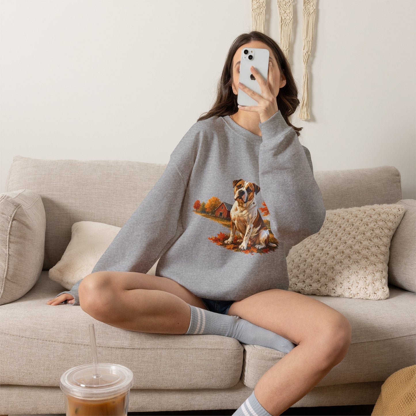 American Bulldog Sweater Weather Sweatshirt