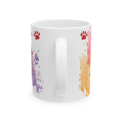 Emotional Support Human for my Doodle Dog Coffee mug