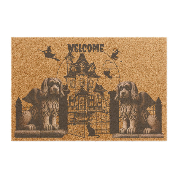 Doodle Guardian Angel Gargoyle Doormat