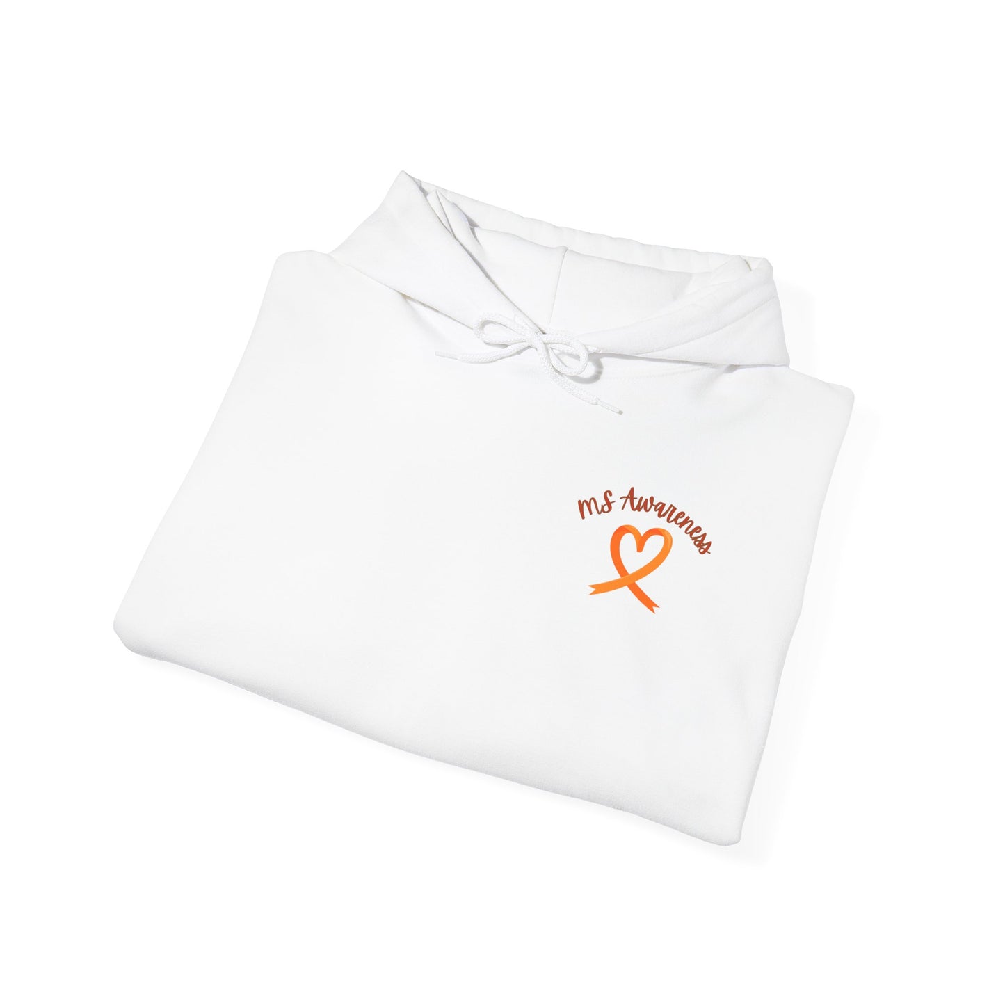 German Shepherd "Lean on Me" MS Awareness Hoodie