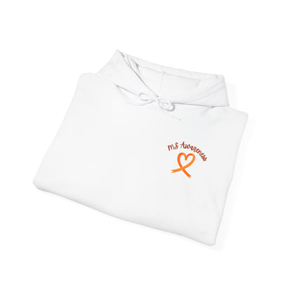 German Shepherd "Lean on Me" MS Awareness Hoodie