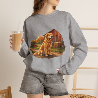 Golden Retriever Sweater Weather Sweatshirt