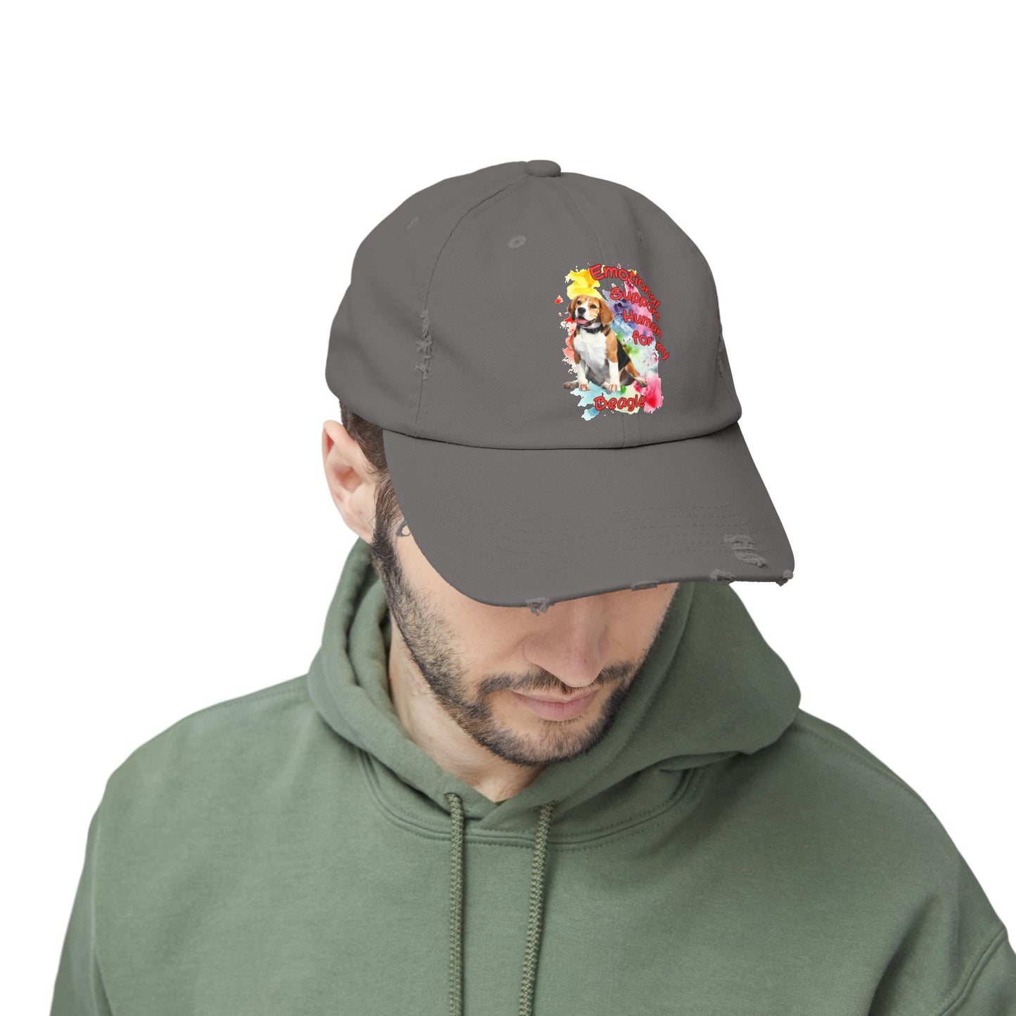 Emotional Support Human for my Beagle Hat