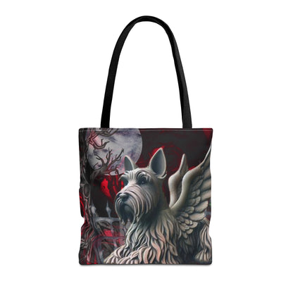 Scottish terrier Gargoyle Tote Bag