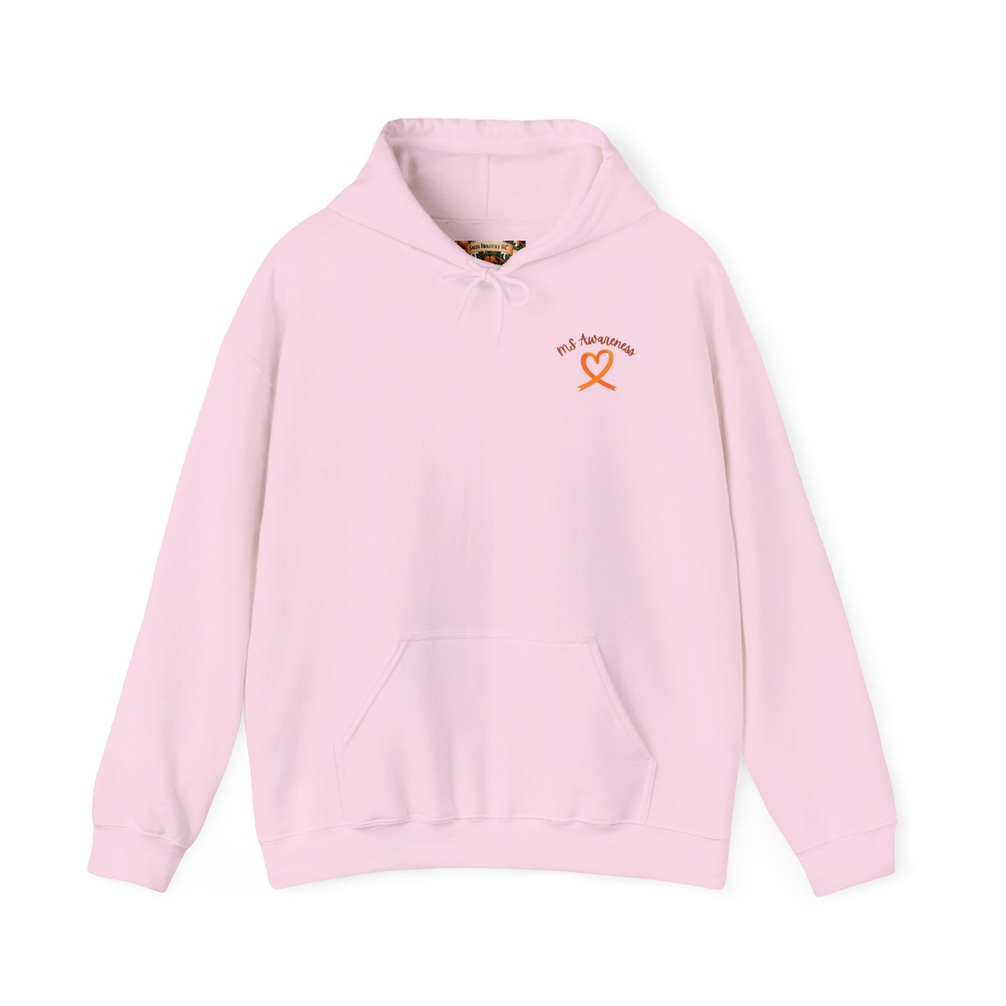 German Shepherd "Here to Support You" MS Awareness Hoodie