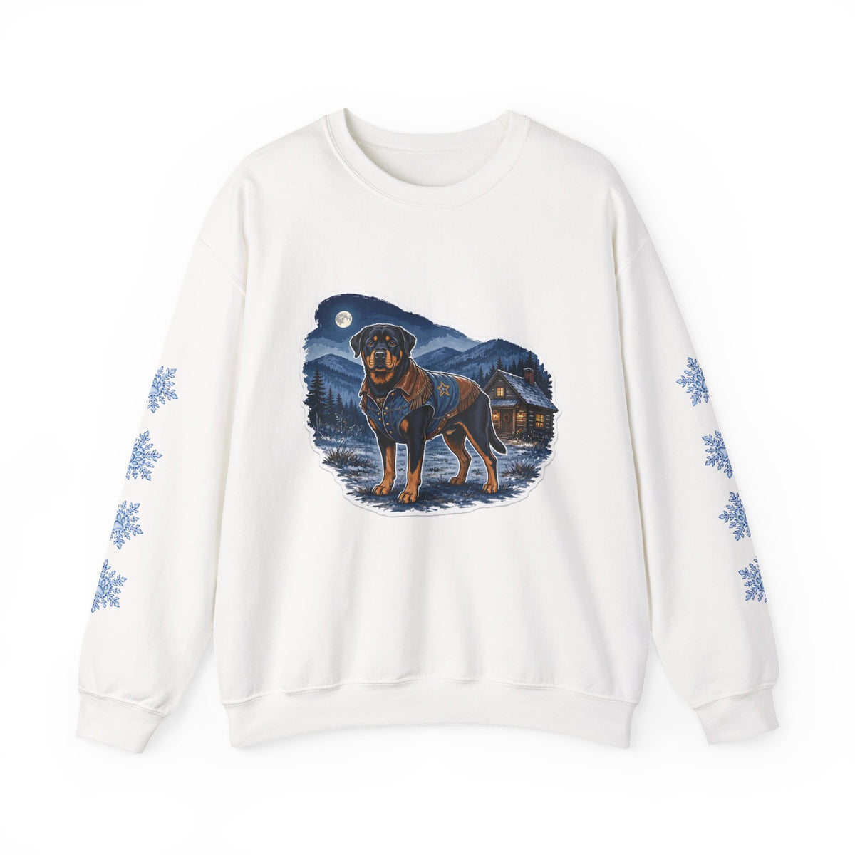 Rottweiler Smoky Mountain Christmas Sweatshirt