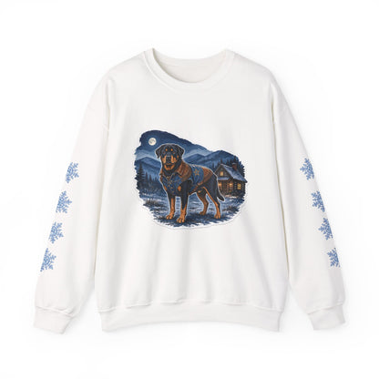 Rottweiler Smoky Mountain Christmas Sweatshirt