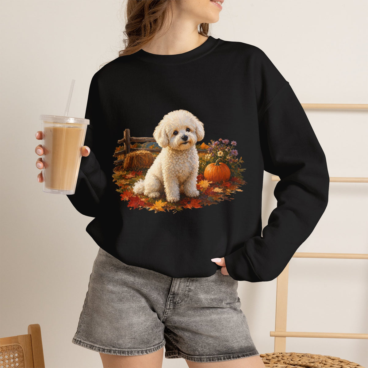 Bichon Frise Sweater Weather Sweatshirt