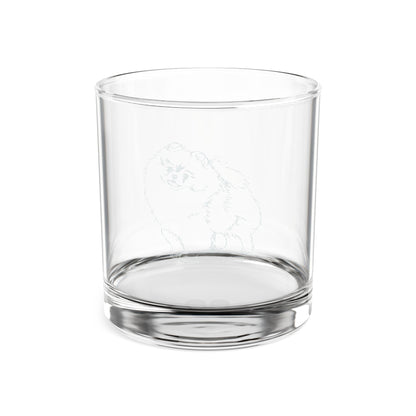 Pomeranian Engraved Whiskey Glass