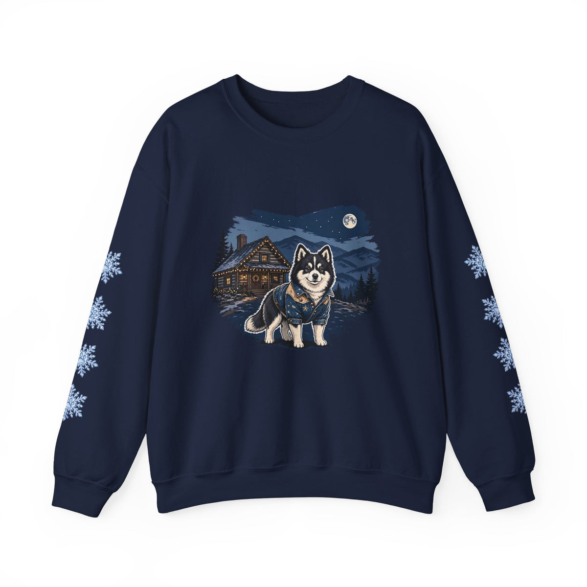 Pomsky Smoky Mountain Christmas Sweatshirt