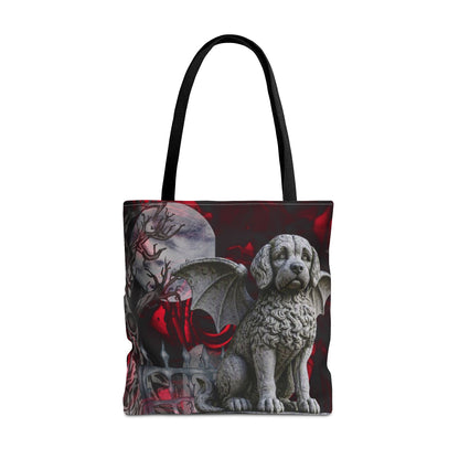 Doodle Angelic Gargoyle Protector Tote Bag