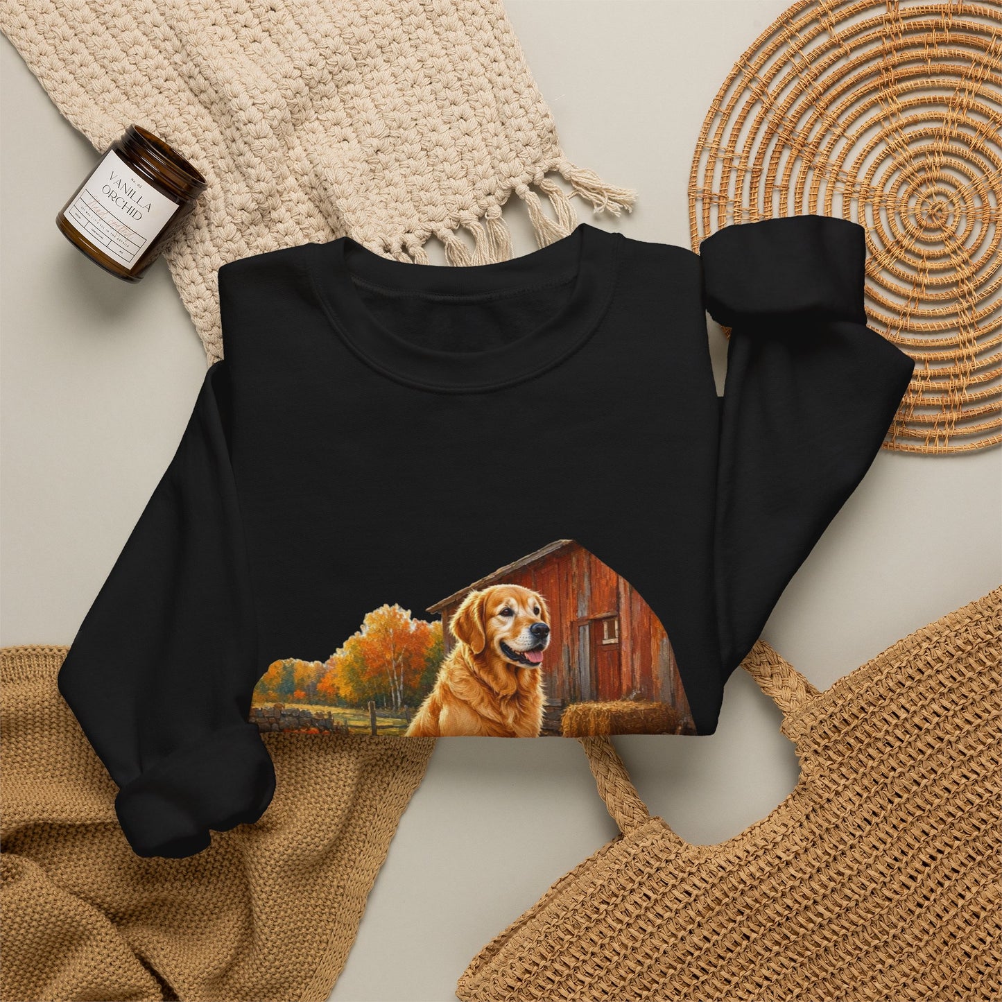 Golden Retriever Sweater Weather Sweatshirt