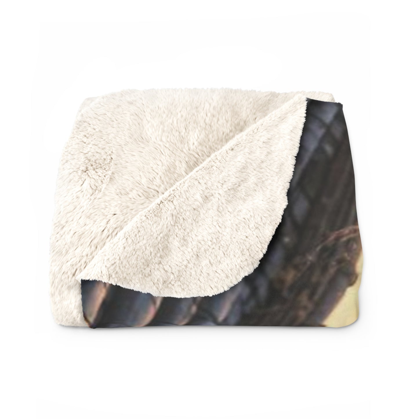 Taurus Boxer Warrior Sherpa Blanket