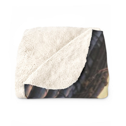 Taurus Boxer Warrior Sherpa Blanket