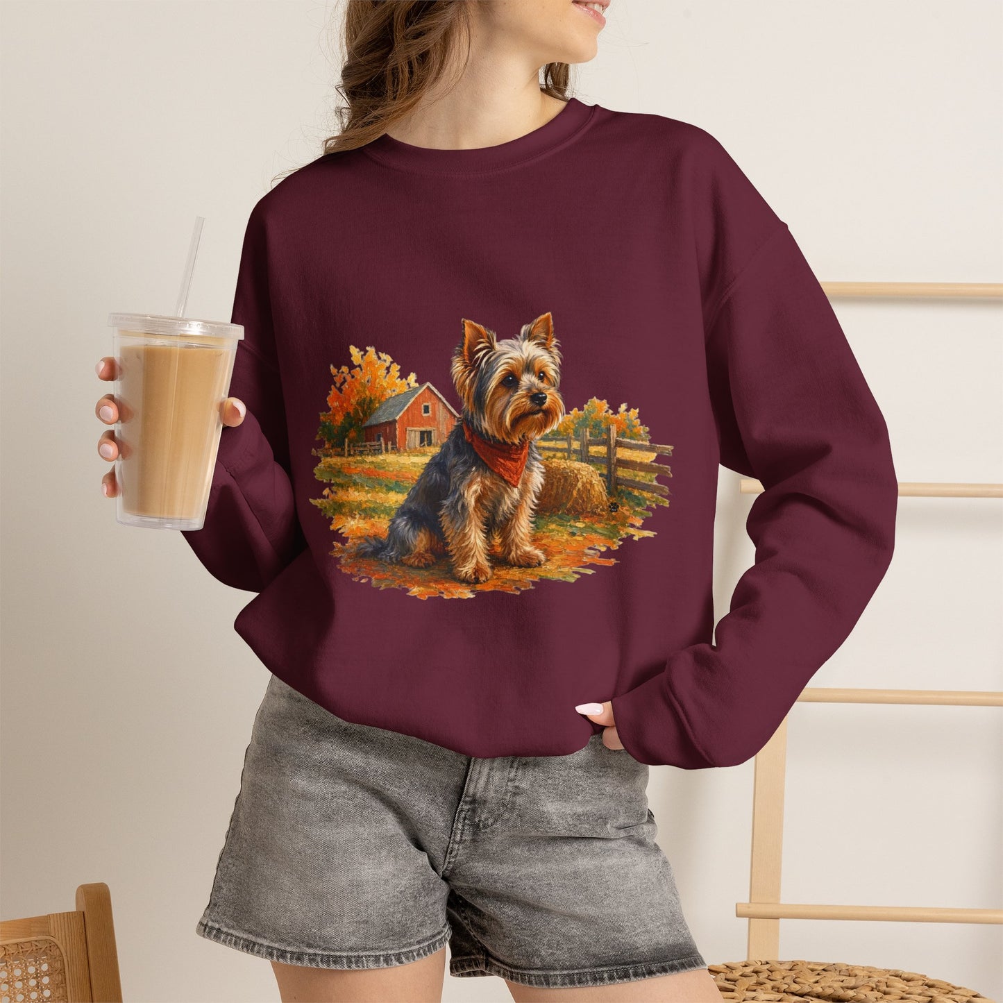 Yorkshire Terrier Sweater Weather Sweatshirt