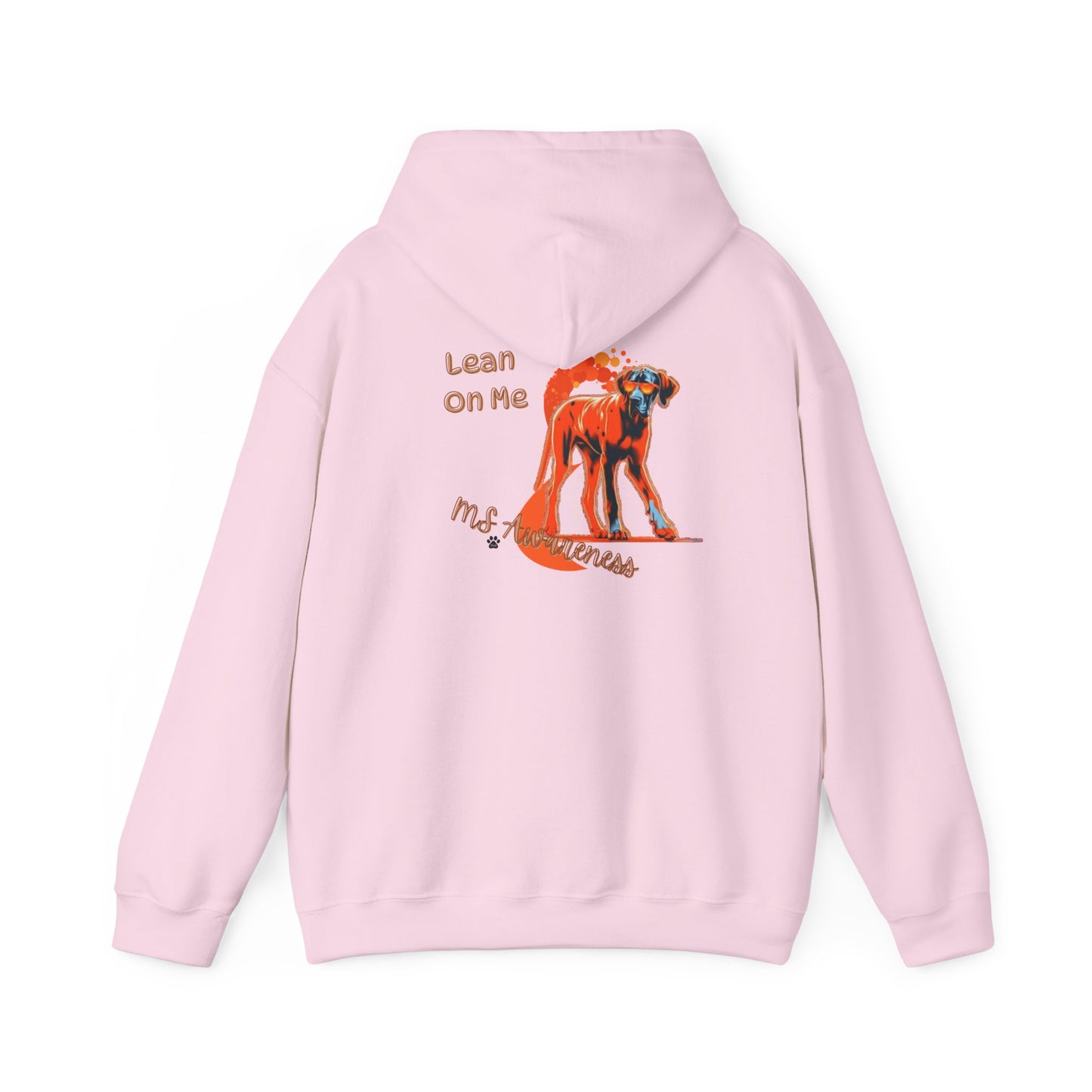 Great Dane "Lean on Me" MS Awareness Hoodie