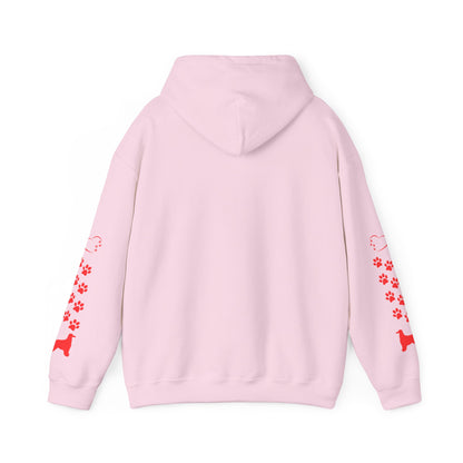 Afghan Hound Emotional Support Human Hooded Sweatshirt