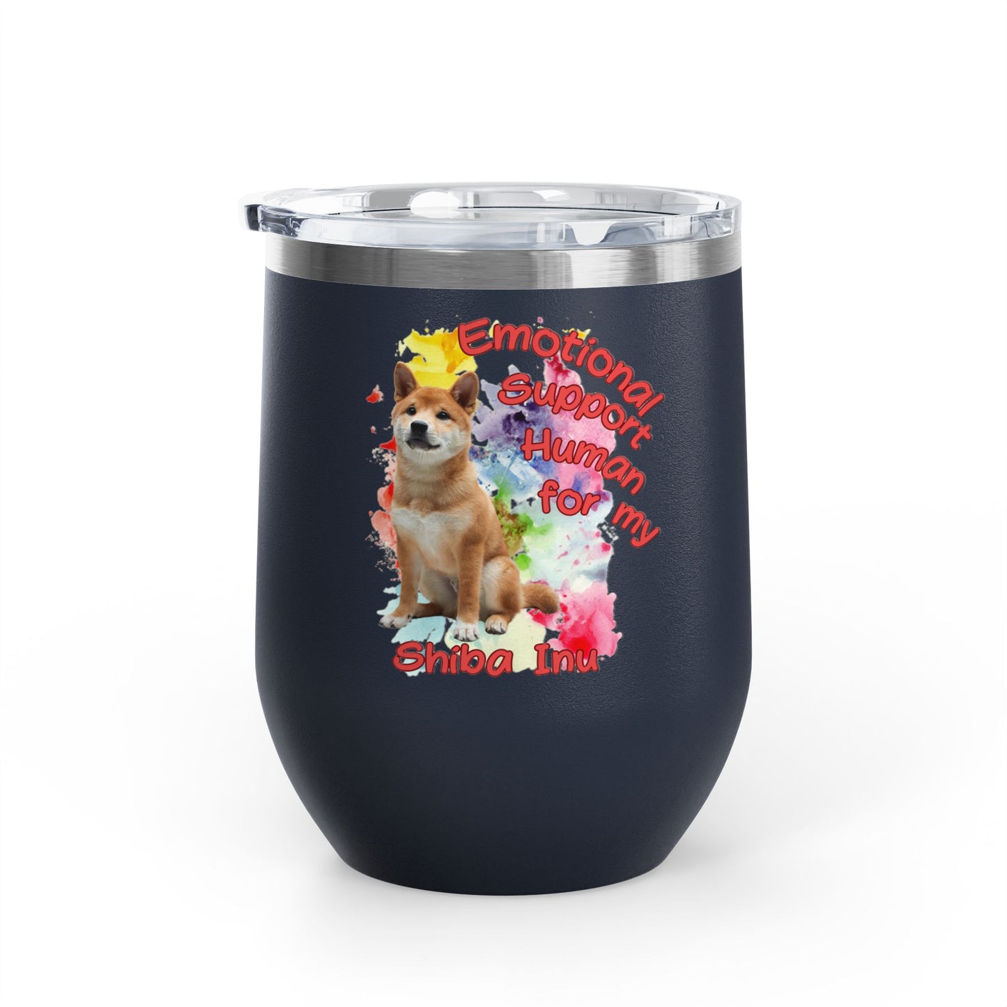 Emotional Support Human for my Shiba Inu Wine Chiller